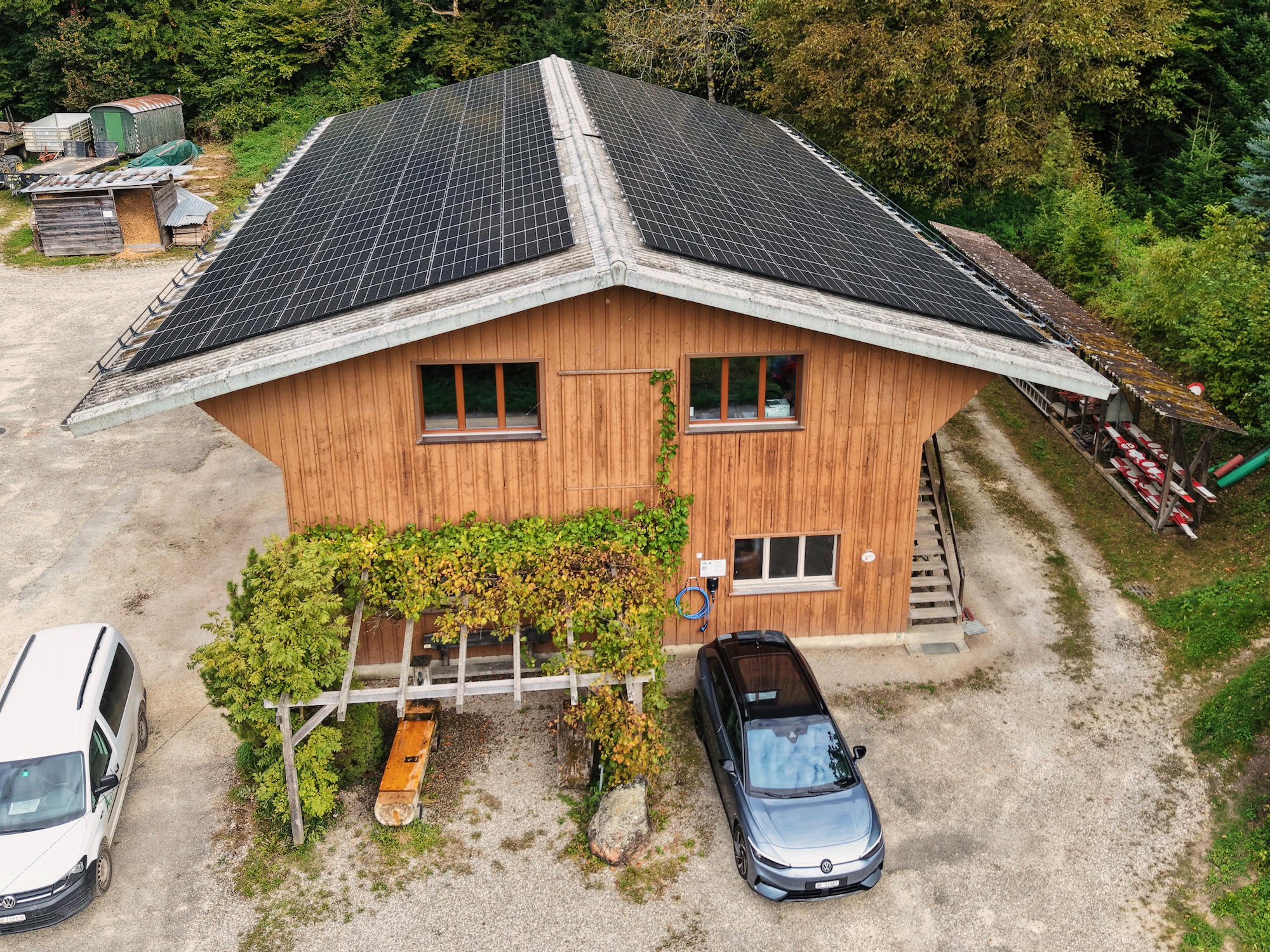 75.6 kWp – Werkhof Burgergemeinde Roggwil